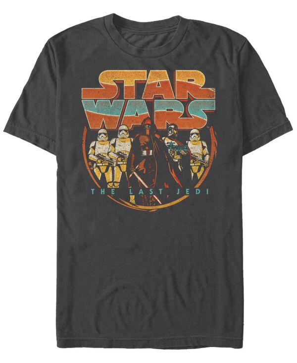 フィフスサン メンズ トップス Tシャツ Fifth Sun Star Wars Men's The Last Jedi Kylo Ren Soldiershort Sleeve T-Shirt Charcoal Heather チャコール