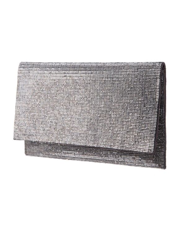ニナ レディース バッグ Nina Women's Allover Crystal Cutch Gunmetal ガンメタル|ReVida 店