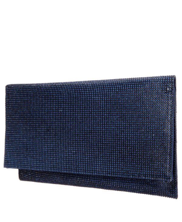 ニナ レディース バッグ Nina Women's Allover Crystal Cutch Navy ネイビー|ReVida 店