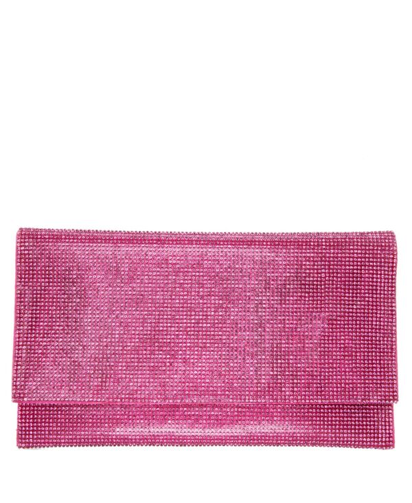 ニナ レディース バッグ Nina Women's Allover Crystal Cutch Ultra Pink ピンク|ReVida 店