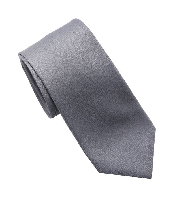 カール ラガーフェルド メンズ アクセサリー ネクタイ KARLAGERFELD PARIS Men ’ s Classic Textured Neck Tie Gray グレー