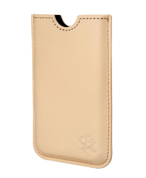 トゥーケン レディース 付属物 ＰＣ・モバイルギアケース なめし革 Token Leather IPhone Case Beige ベージュ スマートフォン・携帯電話アクセサリー-スマートフォン・タブレット-ケース・カバー