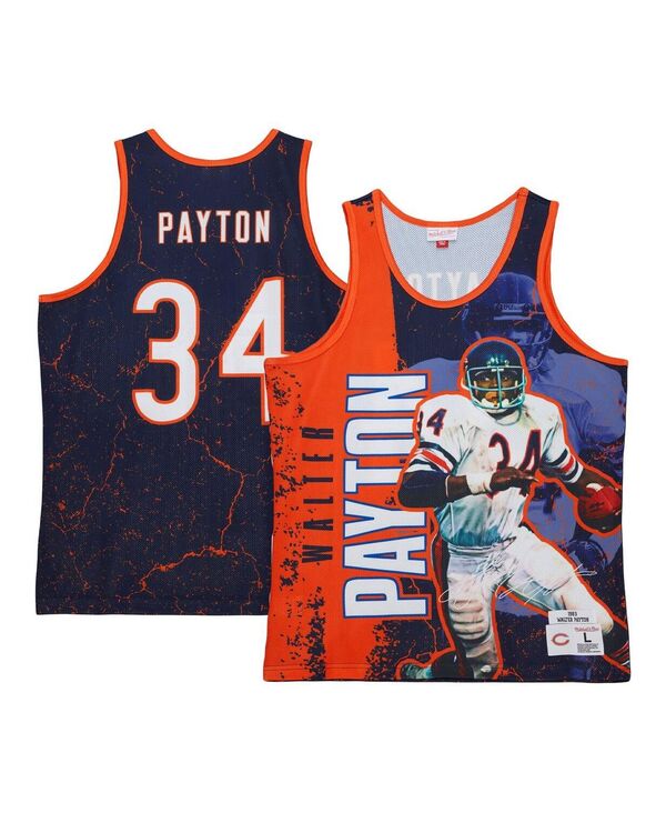 ミッチェル\u0026ネス メンズ トップス 貯蔵タンクいの一番 Mitchell \u0026 Ness Men\u0027s Walter Paytonavy Chicago Bears 1983 Player Burstank Top Navy 米国海軍