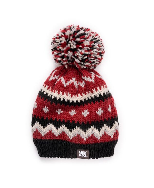 ムクルクス レディース アクセサリー 帽子 ニット MUK LUKS Women's Cuff Knit Beanie Candy Apple One Size Candy apple