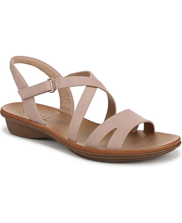 ソウルニュトライザー レディース シューズ サンダル Soul Naturalizer Women'shenna Strappy Flat Sandals Vintage Mauve Faux Nubuck