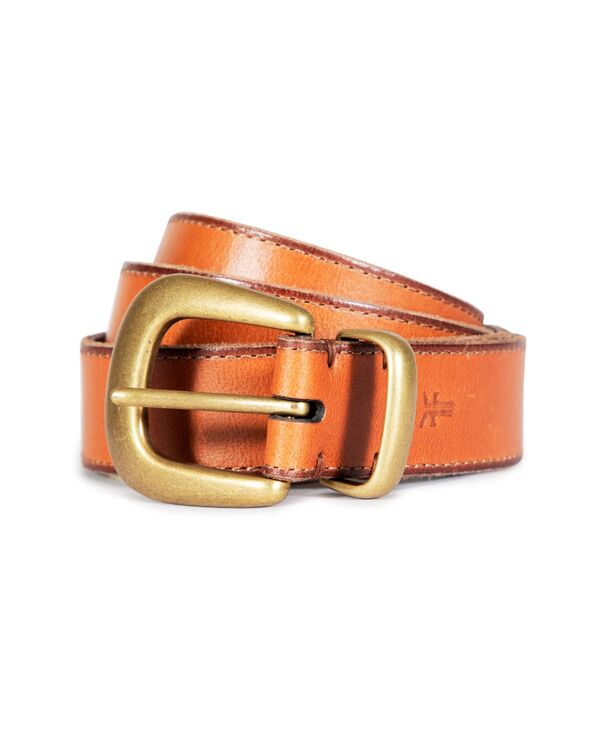 フライ レディース アクセサリー ベルト レザー Frye Women's Hardware Leather Beltan タン