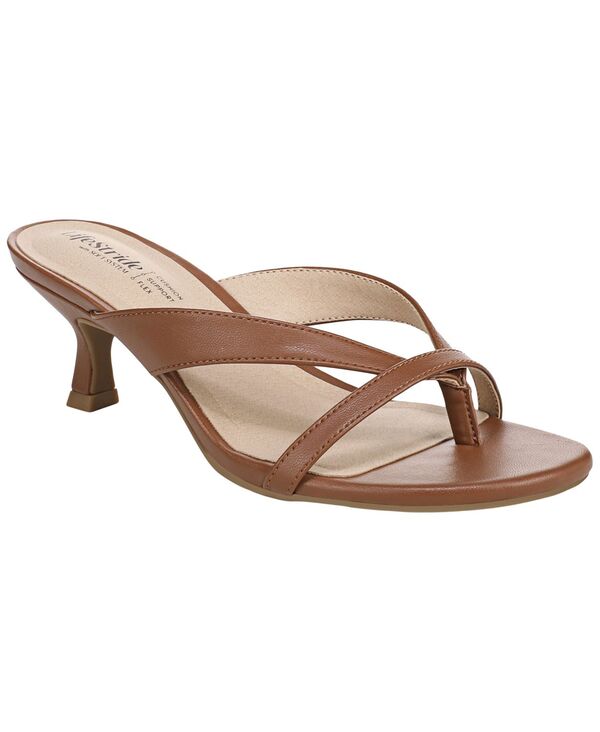 ライフストライド レディース シューズ サンダル LifeStride Women's Navine Thong Sandals Caramel