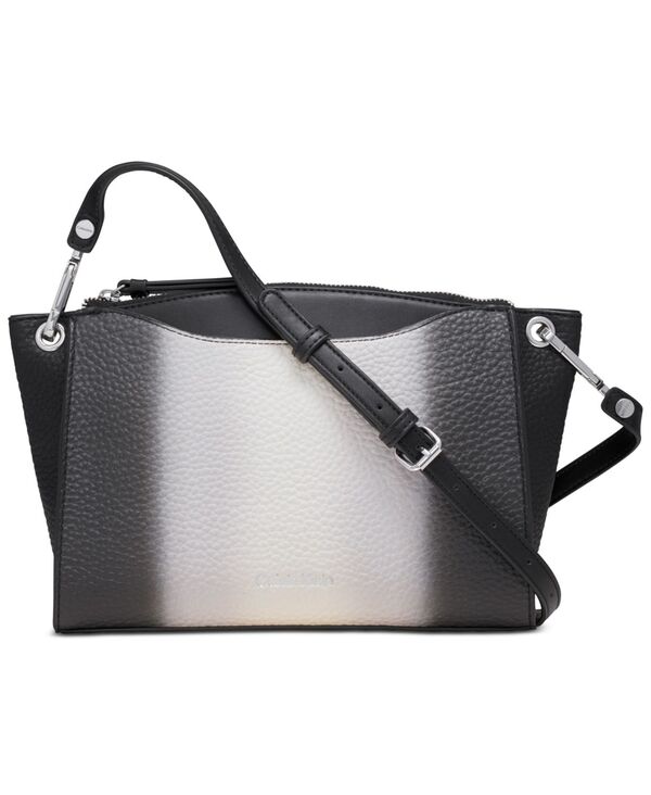 カルバンクライン レディース バッグ Calvin Klein Garnet Adjustable Top Zipper Ombre Crossbody Blk Multi マルチカラー