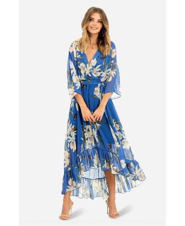 ユミキム レディース トップス ワンピース Yumi Women'sleeve Dress Blue ブルー