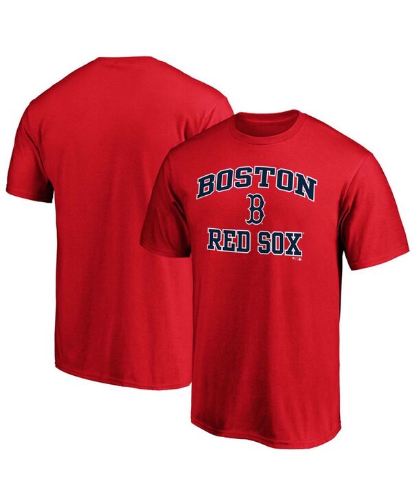 ファナティクス メンズ トップス Tシャツ Fanatics Men's Red Boston Red Sox Heart Soul T-shirt Red レッド