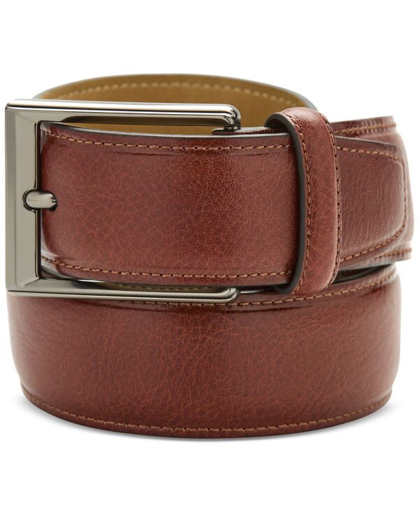 ペリーエリス メンズ 付属品 胴締め Perry Ellis Portfolio Men\u0027s Tokyo Brown Belt Dark Brown 赤銅色