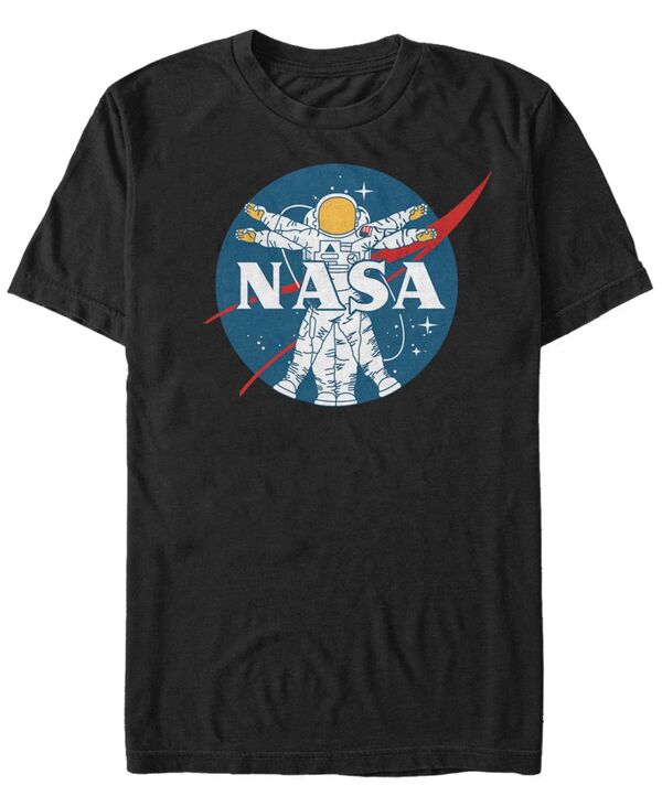 フィフスサン メンズ トップス Tシャツ Fifth SunASA Men's Vitruvian Astronaut Short Sleeve T-Shirt Black ブラック 7,685円