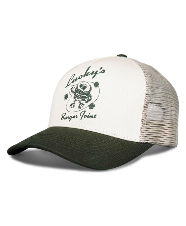 ラッキーブランド レディース アクセサリー 帽子 キャップ Lucky Brand Women's Lucky's Trucker Cap Olive オリーブ