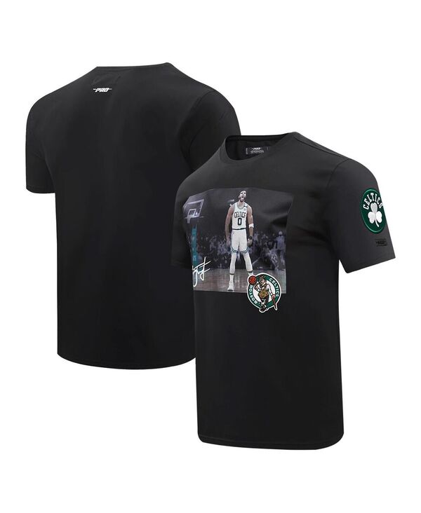 プロスタンダード メンズ トップス Tシャツ Pro Standard Men's Jayson Tatum Black Boston Celtics Player Unguardable T-shirt Black ブラック
