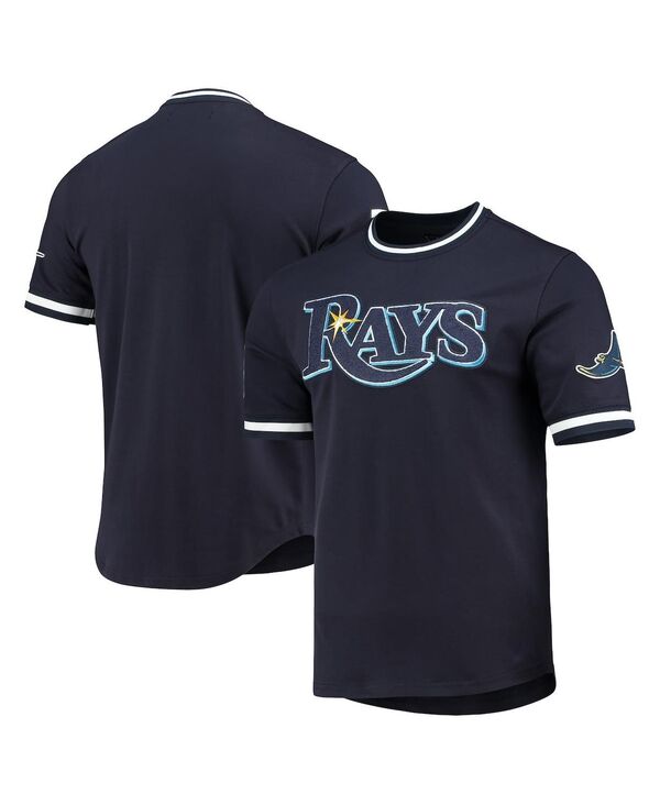 プロスタンダード メンズ トップス Tシャツ Pro Standard Men's Navy Tampa Bay Rays Team T-shirt Navy ネイビー