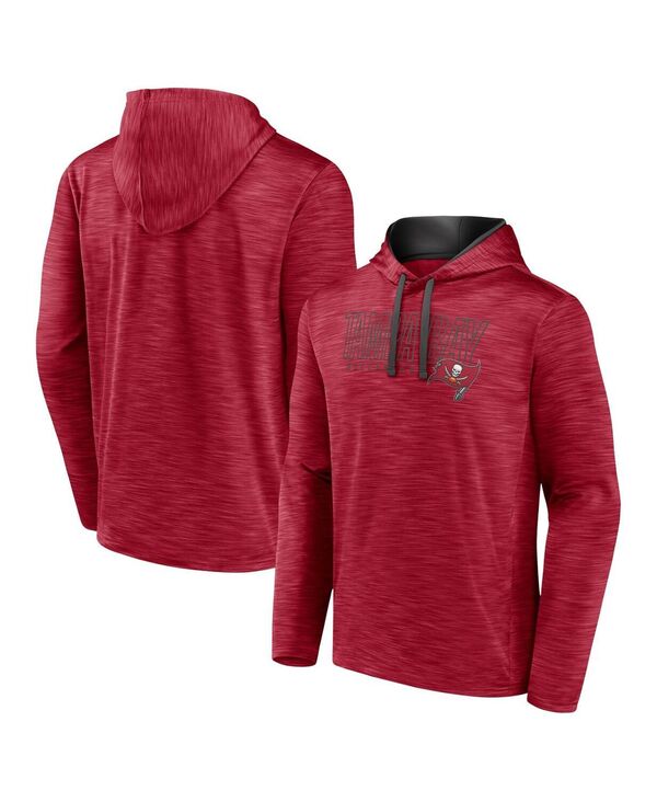 ファナティクス メンズ アウター パーカー・スウェット Fanatics Men\u0027s Heathered Tampa Bay Buccaneers Hook and Ladder Pullover Hoodie Heathered ギョリュウモドキ