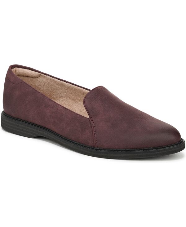 ソウルニュトライザー レディース シューズ パンプス ローファー Soul Naturalizer Women's Yippee Slip On Loafers Wine Red Faux Leather レッド