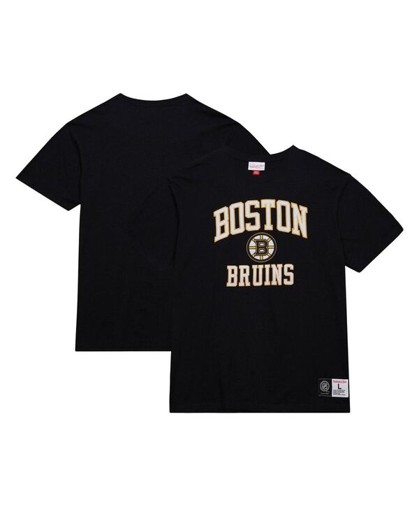 ミッチェル&ネス メンズ トップス Tシャツ Mitchell & Ness Men's Black Boston Bruins Legendary Slub T-Shirt Black ブラック 8,736円