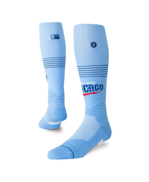 スタンス メンズ アンダーウェア 靴下 Stance Men's and Women's Light Blue Chicago Cubs 2025 Alternate Uniform Over the Calf Socks Light Blue ブルー