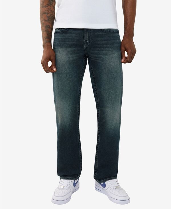 トゥルーレリジョン メンズ ボトムス デニムパンツ ジーンズ True Religion Men's Ricky Straight-Fit Jeans Night Rush Wash 27,232円
