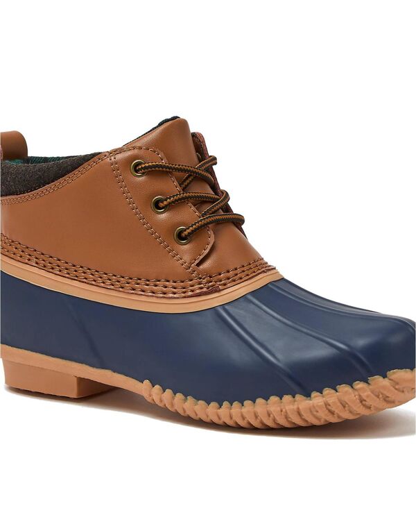 ランズエンド レディース シューズ ブーツ・レインブーツ アンクル Lands' End Women's Waterproof Ankle Duck Boots Hazelnut