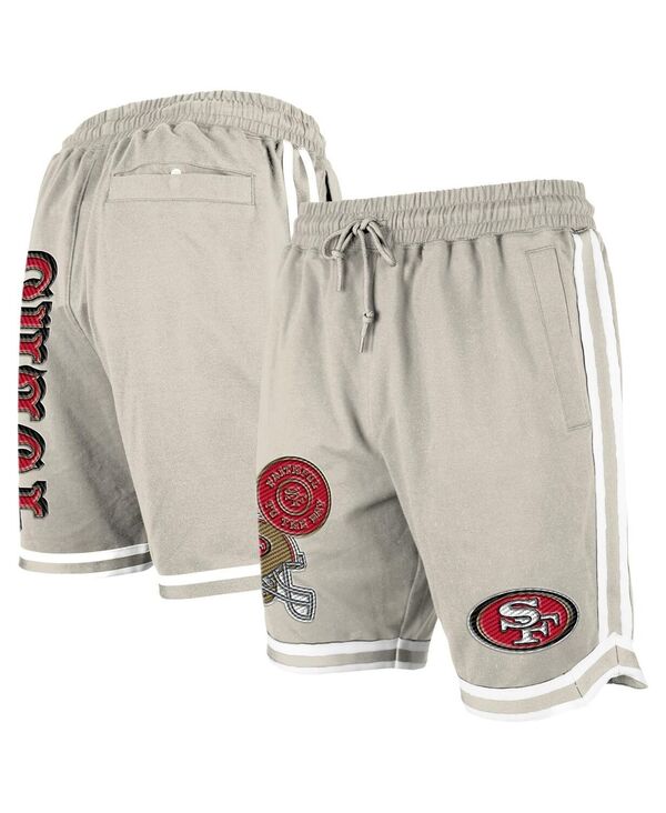 ニューエラ メンズ ボトムス ハーフパンツ・ショーツ ショートパンツ New Era Men's Light Beige San Francisco 49erstone Multi Patch Shorts Light Beige ベージュ 22,792円