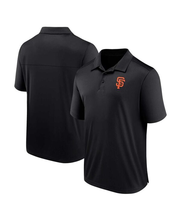 ファナティクス メンズ トップス ポロシャツ ロゴ Fanatics Men's Black San Francisco Giants Logo Polo Shirt Black ブラック