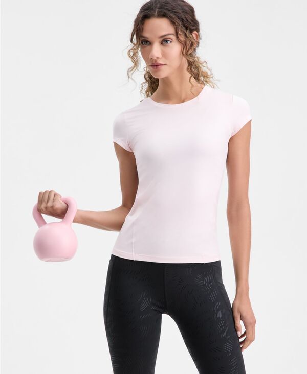 イデオロギー レディース トップス シャツ 半袖 IDeology Women'studio Short-Sleeve Topink ピンク