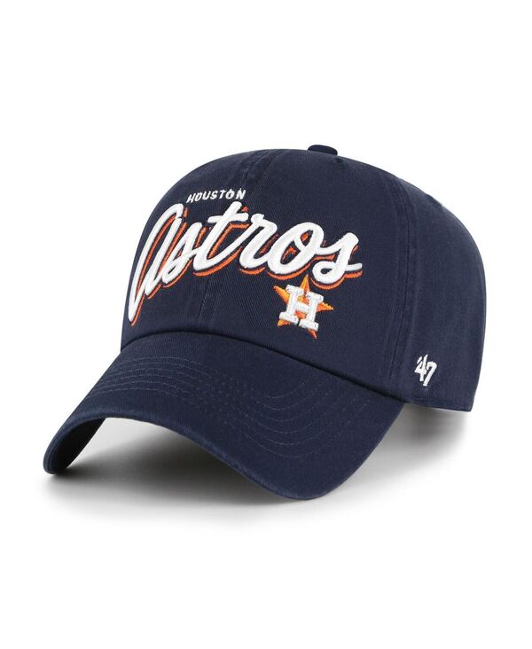 47 ブランド レディース アクセサリー 帽子 '47 Brand Women's Navy Houston Astros Ariana Clean Up Adjustable Hat Navy ネイビー