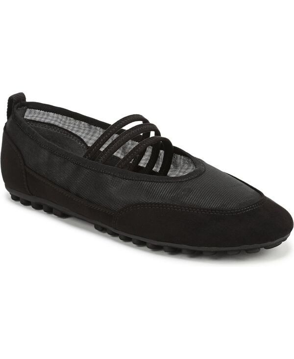 フランコサルト レディース シューズ パンプス Franco Sarto Women's Fietta Round Toe Mary Jane Shoes Black Mesh Fabric ブラック