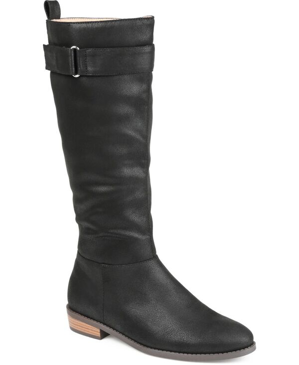 ジュルネ コレクション レディース シューズ ブーツ・レインブーツ トール Journee Collection Women Lelanni Extra Wide Calf Tall Boots Black ブラック