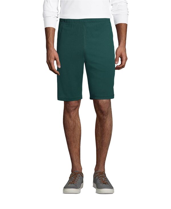 ランズエンド メンズ ボトムス ハーフパンツ・ショーツ メッシュ ショートパンツ Lands' End Men's Mesh Gym Shorts Evergreen