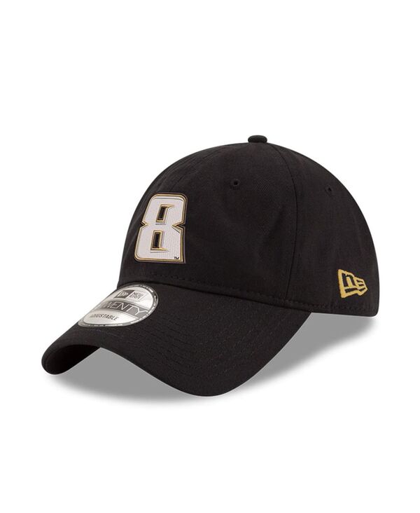 ニューエラ メンズ アクセサリー 帽子 New Era Men's Blackyle Busch Team Enzyme Washed 9TWENTY Adjustable Hat Black ブラック