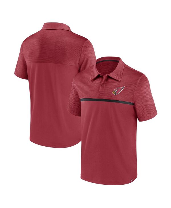 ファナティクス メンズ トップス スポーツシャツ Fanatics Men\u0027s Cardinal Arizona Cardinals Primary Polo Shirt Cardinal