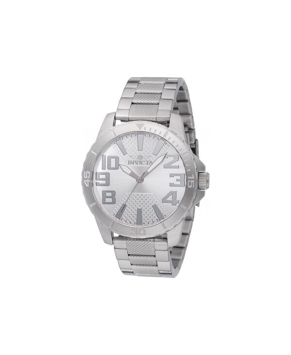 インビクタ メンズ アクセサリー 腕時計 Invicta Men's 48927 Speedway Quartz PC21 Silver Dial Watch Silver シルバー｜ReVida 店 20,986円