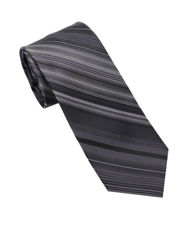 ダナ キャラン ニューヨーク メンズ アクセサリー ネクタイ DKNY Men ’ slim Contemporary Stripe Neck Tie Black Wide Stripe ブラック 9,610円