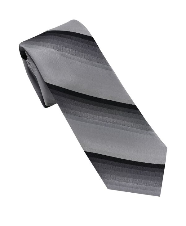 ダナ キャラン ニューヨーク メンズ アクセサリー ネクタイ DKNY Men ’ slim Contemporary Stripe Neck Tie Silver シルバー 9,110円