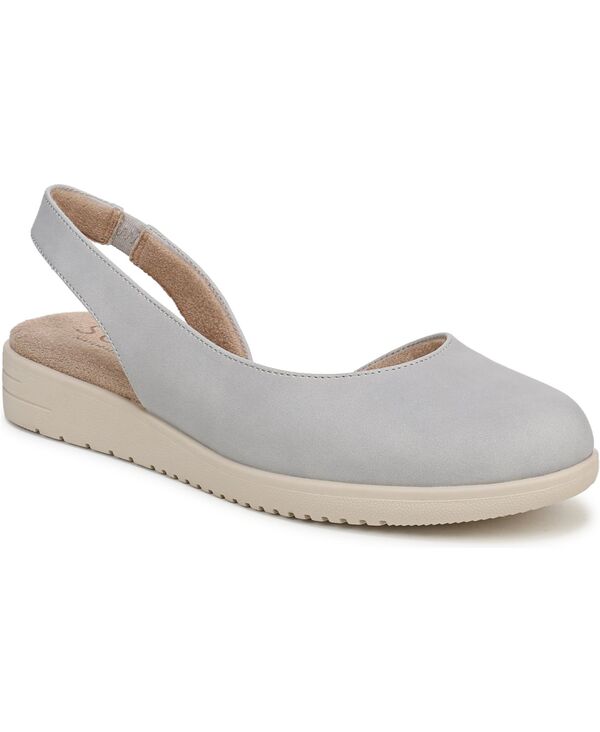 ソウルニュトライザー レディース シューズ パンプス Soul Naturalizer Women's Idea-Dorsay Slingback Flats Lunar Stone Grey Faux Leather グレー 17,836円