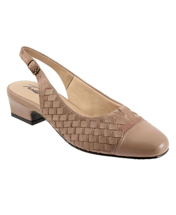 トロッターズ レディース シューズ パンプス Trotters Women\u0027s Dea Woven Pump Taupe suede トープ 靴-レディース靴