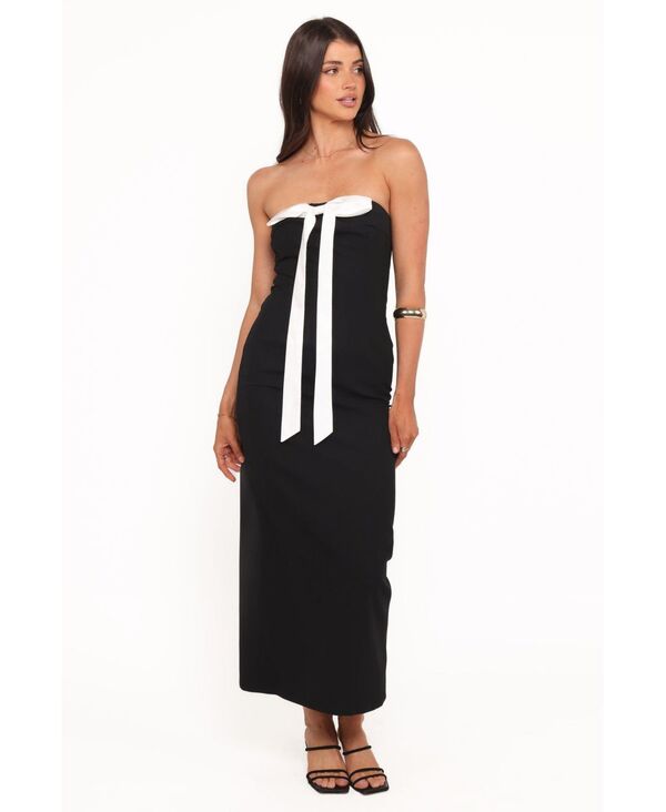 Petal and Pup レディース トップス ワンピース マキシ Petal and Pup Women's Aggie Maxi Dress Black ブラック｜ReVida 店