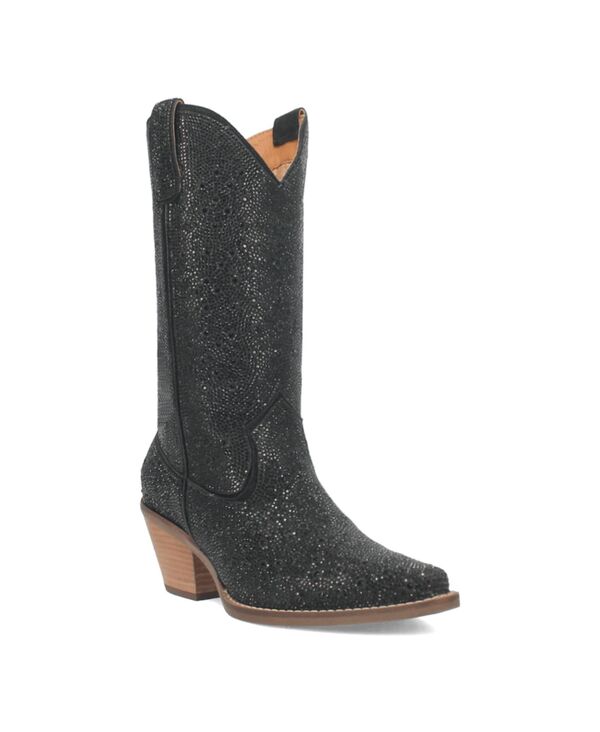 ディンゴ レディース シューズ ブーツ・レインブーツ レザー Dingo Women'silver Dollar Leather Boots Black ブラック