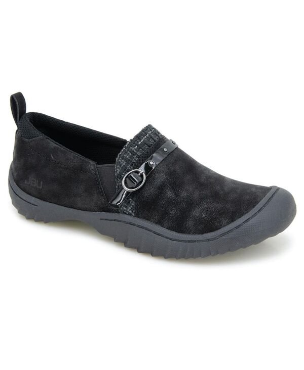 ジャイビーユー レディース シューズ パンプス セーター ローファー JBU Women's Mavisweater Detailed Slip On Loafers Black ブラック 14,024円