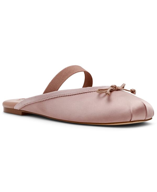 スティーブ マデン レディース シューズ パンプス Steve Madden Women's Cutsey Mary-Jane Slip-On Ballet Flats Blush Satin ブラッシュ｜ReVida 店