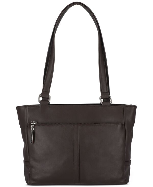ジャーニ ベルニーニ レディース バッグ レザー Giani Bernini Nappa Classic Leather Tote Chocolate チョコレート