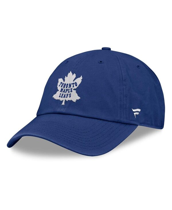 ファナティクス メンズ アクセサリー 帽子 Fanatics Men's Blue Toronto Mapleafs Decades Collection Adjustable Hat Blue ブルー