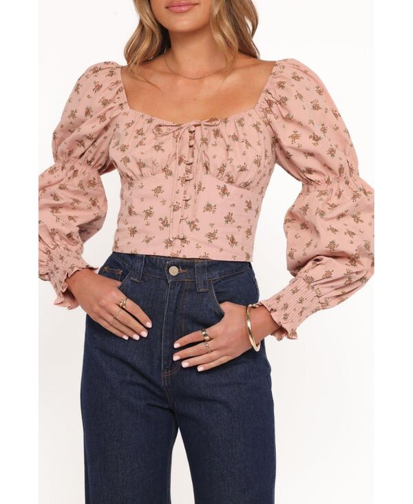 Petal and Pup レディース トップス シャツ Petal and Pup Women's Charlene Topink floral ピンク｜ReVida 店