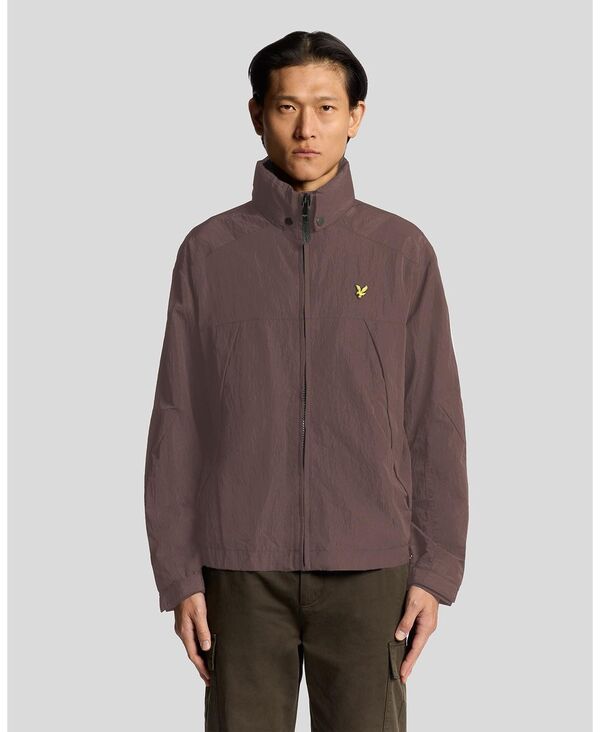 ライルアンドスコット メンズ アウター 上衣・上衣 Lyle \u0026 Scott Men\u0027s Long Sleeve Fold Away Hood Jacket Espresso