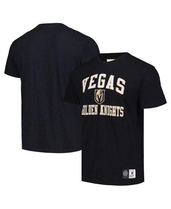 ミッチェル&ネス メンズ トップス Tシャツ Mitchell & Ness Men's Black Vegas Golden Knights Legendary Slub T-shirt Black ブラック