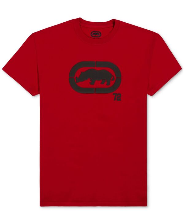 エコー メンズ トップス Tシャツ Ecko Unltd Men's Core Rhino T-shirts True Red レッド