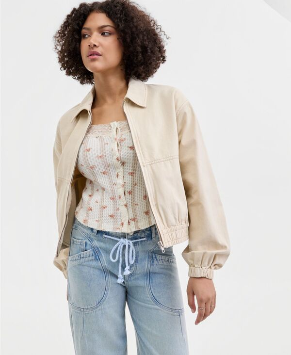 フリーピープル レディース アウター ジャケット・ブルゾン Free People Women's Birdie Jacket Puff Pastry